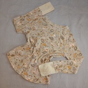 Mellow Spring Floral Thermal Top